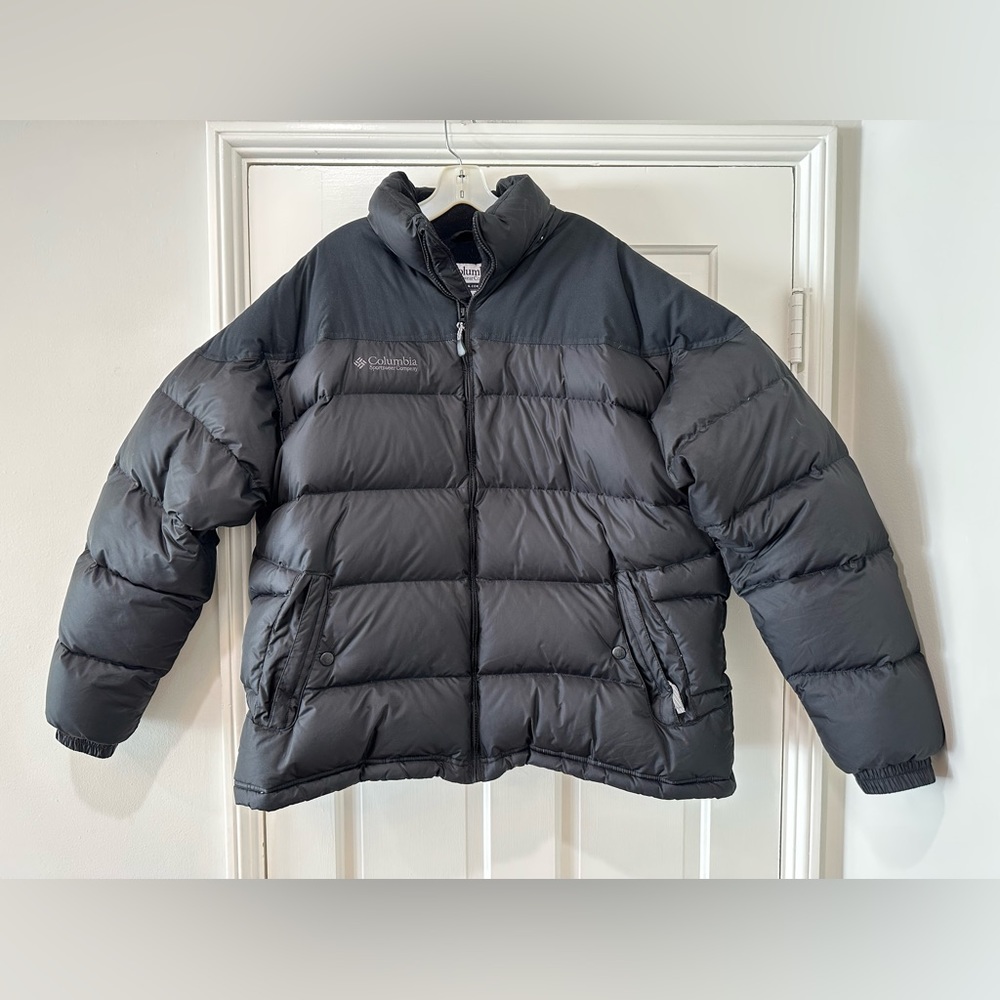 Columbia Sportswear Company men’s Down Puffer Jacket full zipper coat